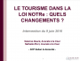 Le tourisme dans la loi NOTRe : quels changements ? (SCP Seban & Associés)